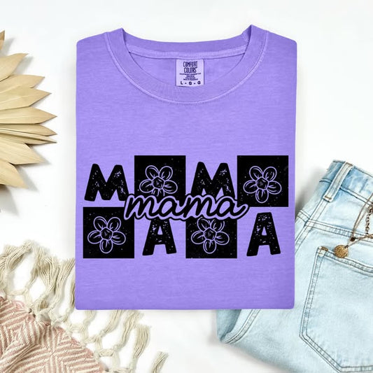 Mama Floral Graphic Tee