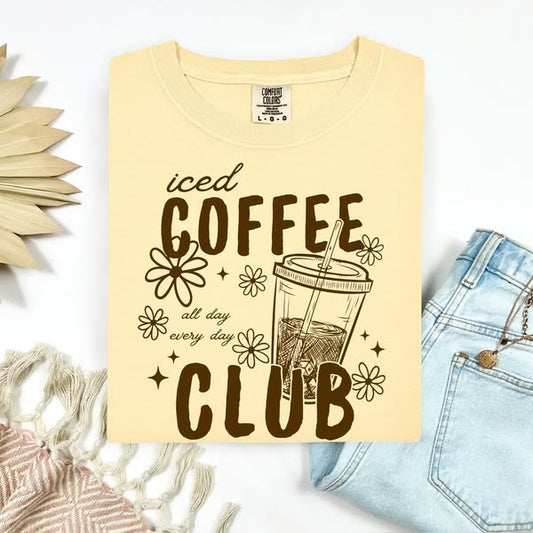 Ice Coffee Club Graphic Tee